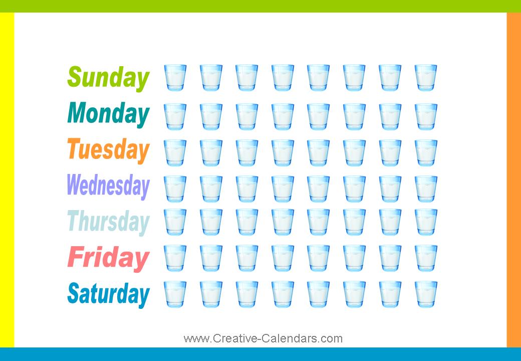 Water Tracking Charts