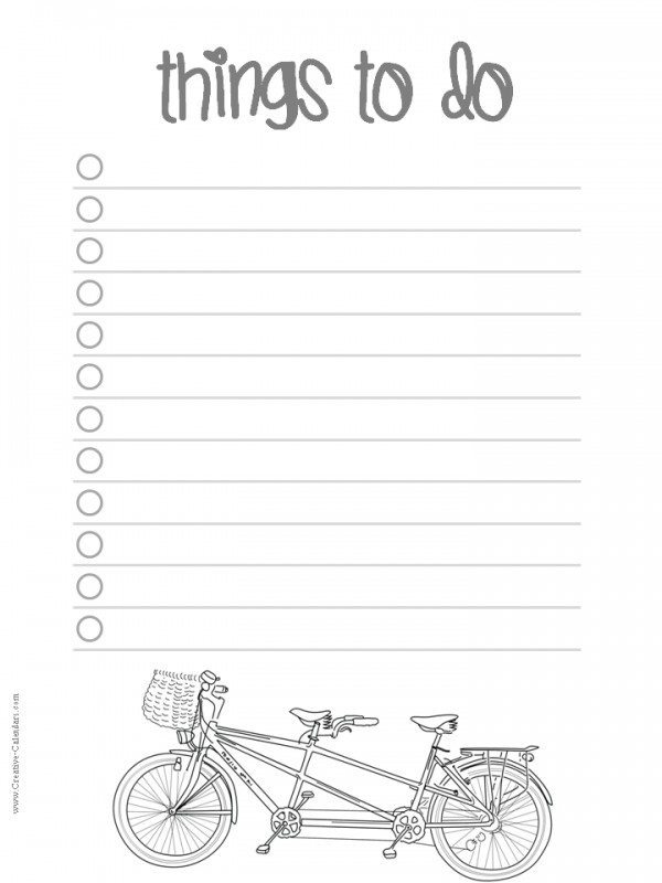 to do list template