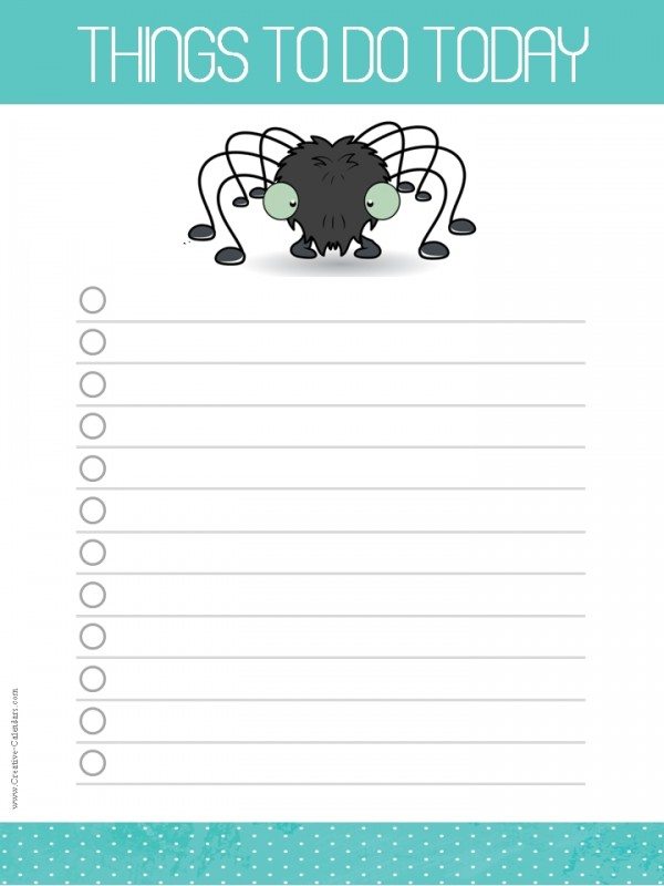 to do list template